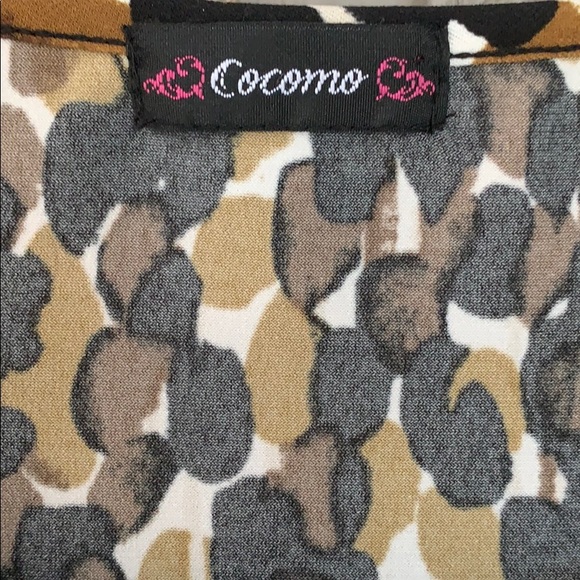 Cocomo Tunic/Dress  Halfsleeve w/opening EUC - Picture 5 of 6